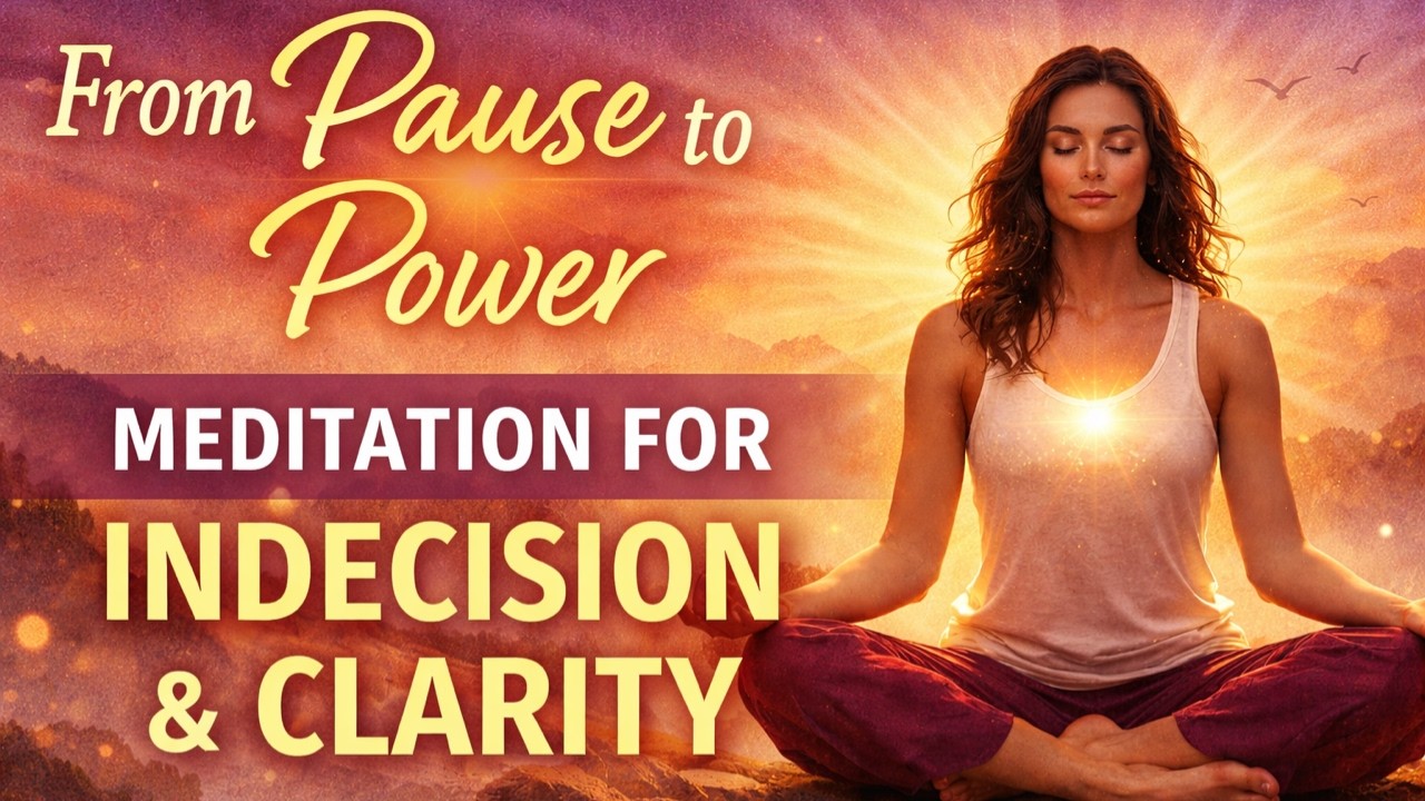 From Pause to Power: A Meditation for Indecision and Inner Clarity