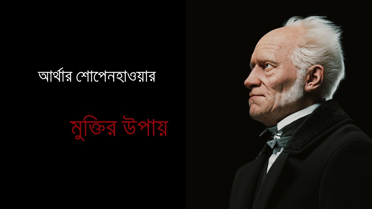 আর্থার শোপেনহাওয়ার । মুক্তির উপায় । Arthur Schopenhauer। #3