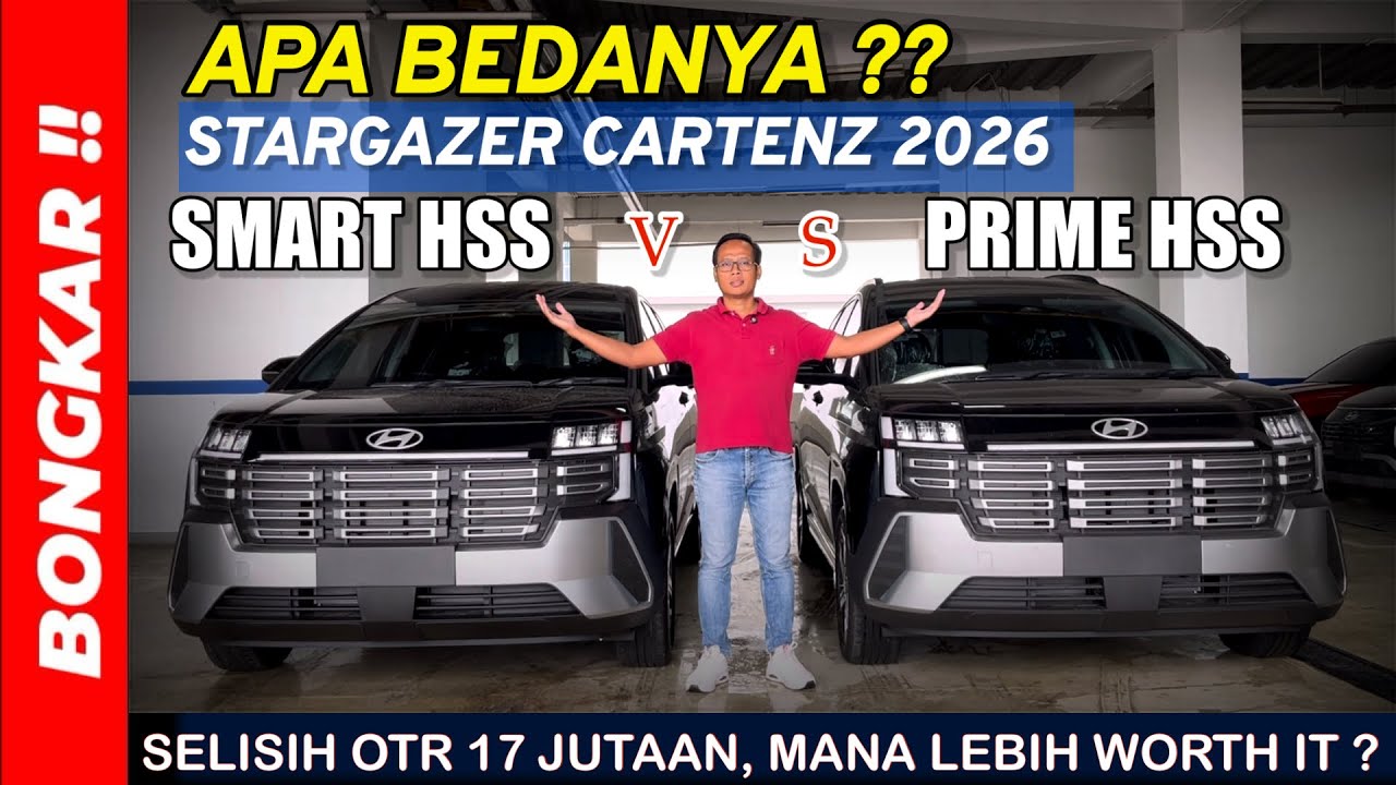 Bongkar !! PERBEDAAN STARGAZER CARTENZ TIPE SMART HSS VS  TIPE PRIME 2026 || MANA LEBIH WORTH IT ?