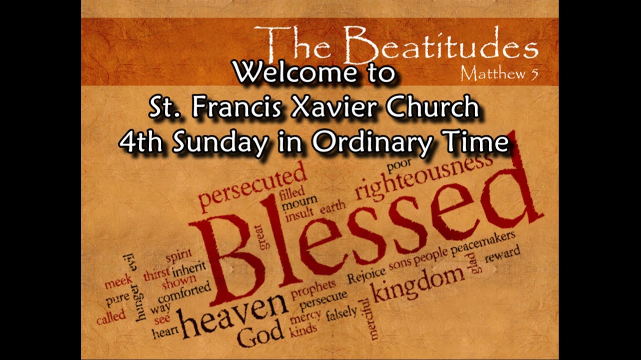 St. Francis Xavier Catholic Church, Sunday, February 1st,  2026 9:30AM