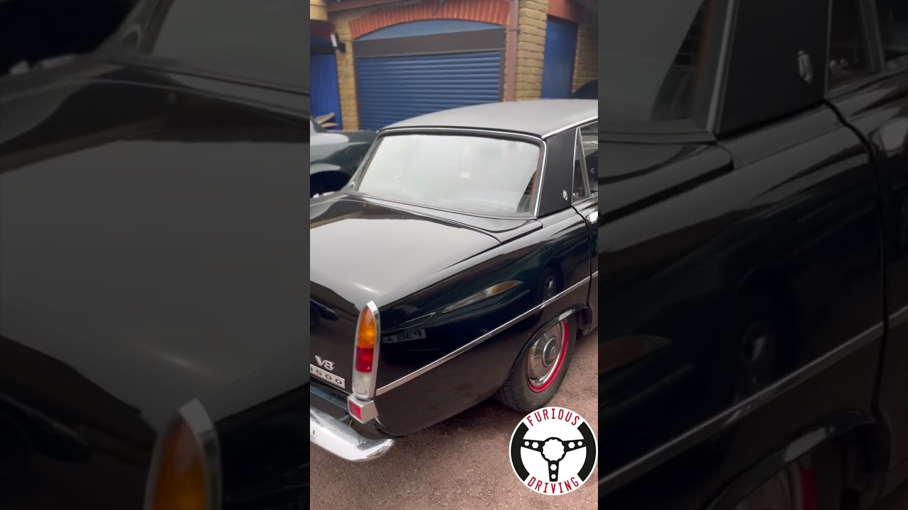 Rover P6 4.6 V8 działa...ale nadal jest trochę zepsuty