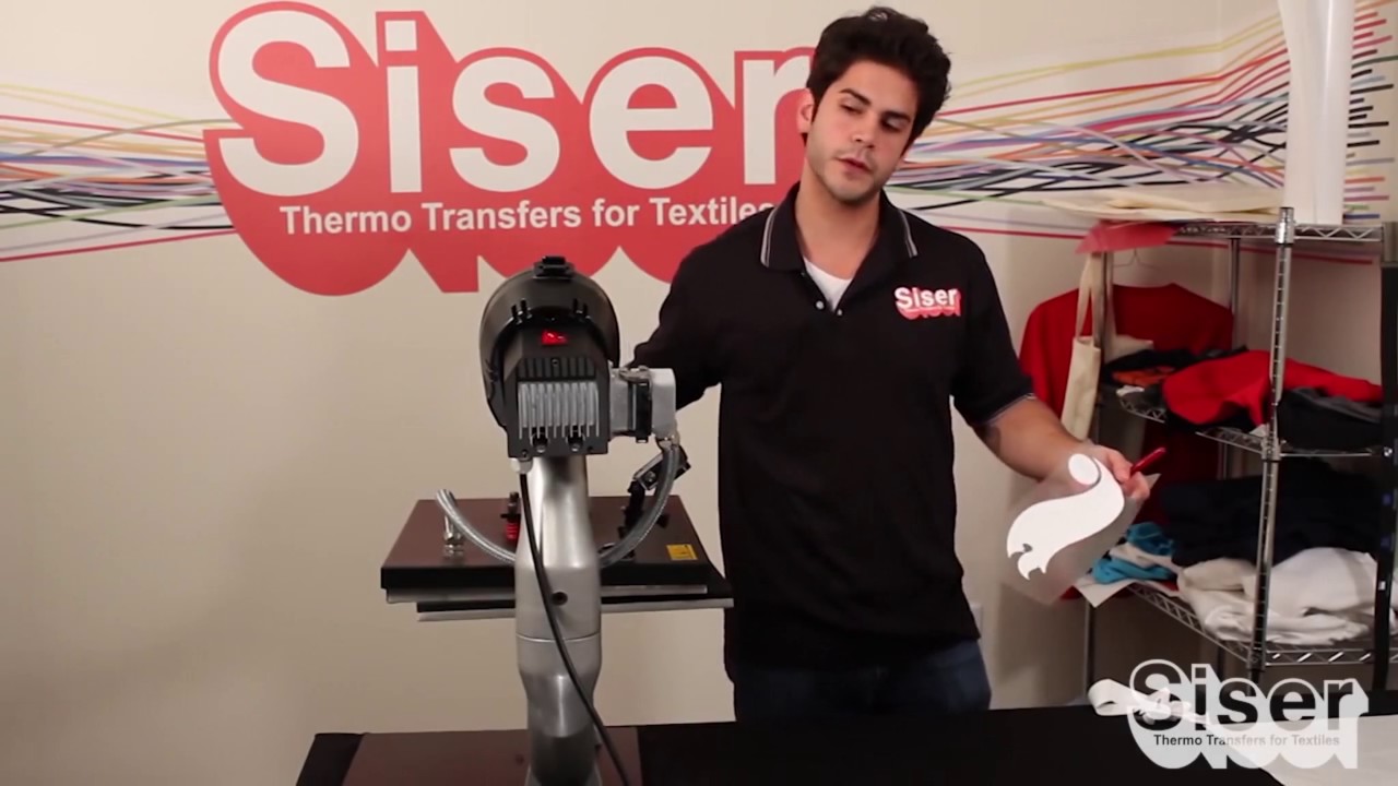 Siser EasyWeed Glow in the Dark HTV Application Tutorial with Joe from Siser