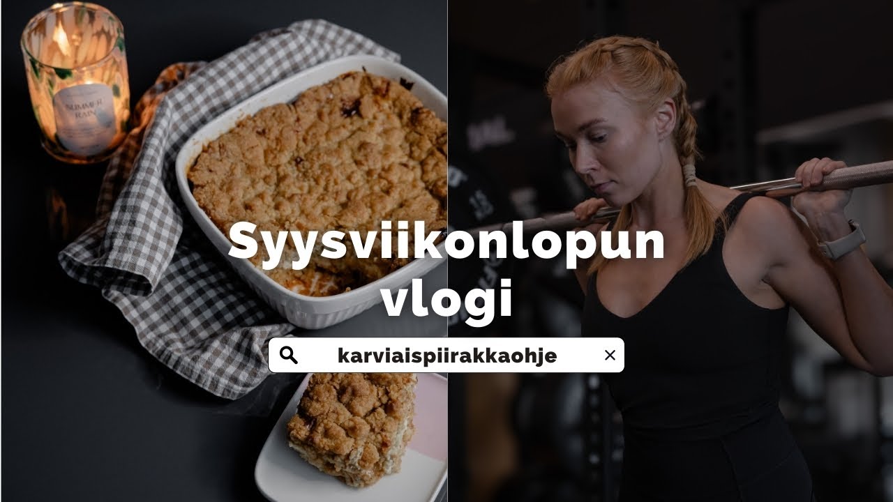 Syysleivontaa ja sneak peek tulevaan - viikonloppu vlog