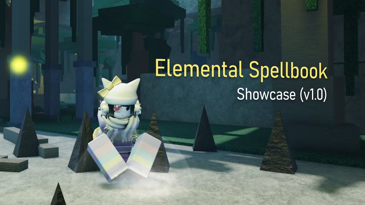 Wave Defense: OVERDRIVE! - Elemental Spellbook Showcase (v1.0)