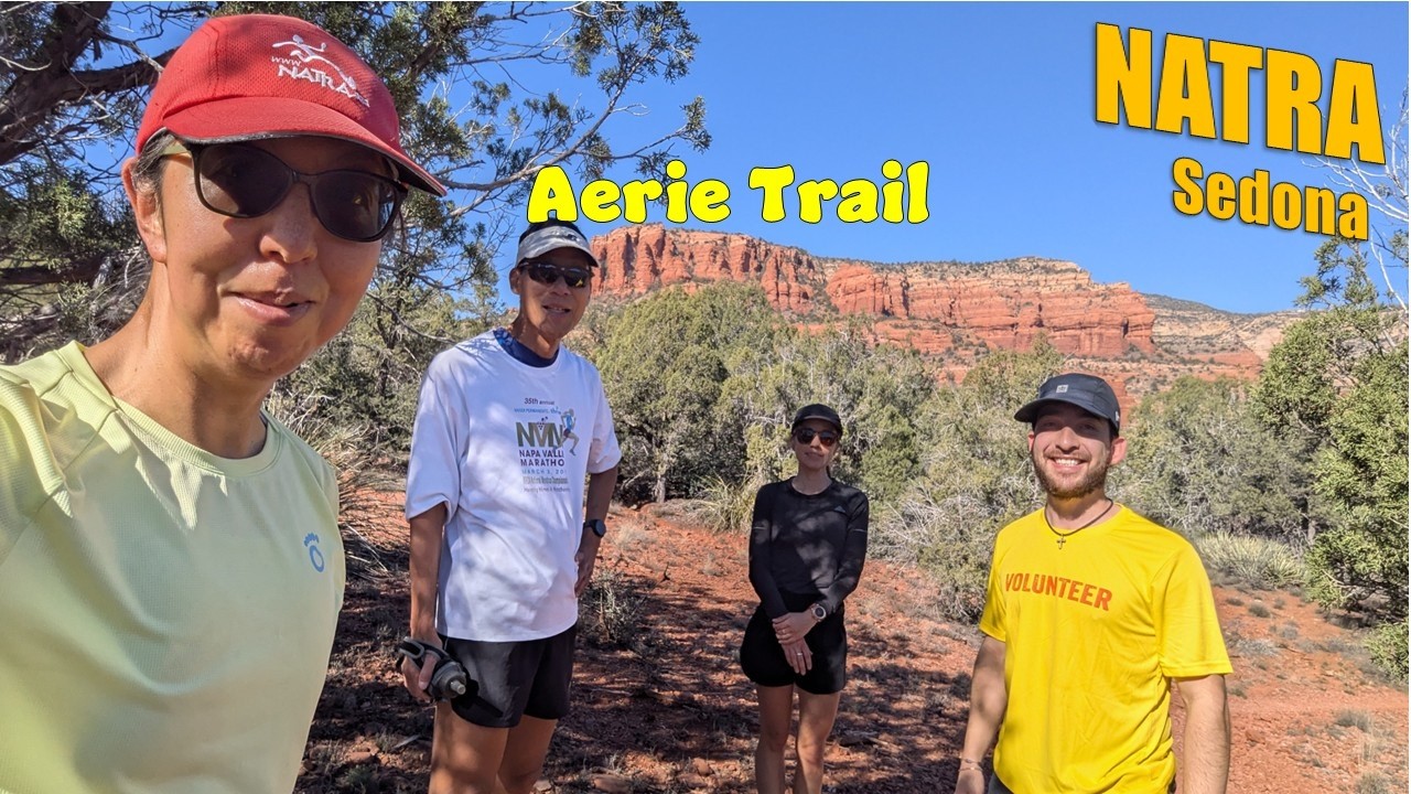From Aid Station to Red Rock Trails | Post-Race Run in Sedona after 2026 Half Marathon