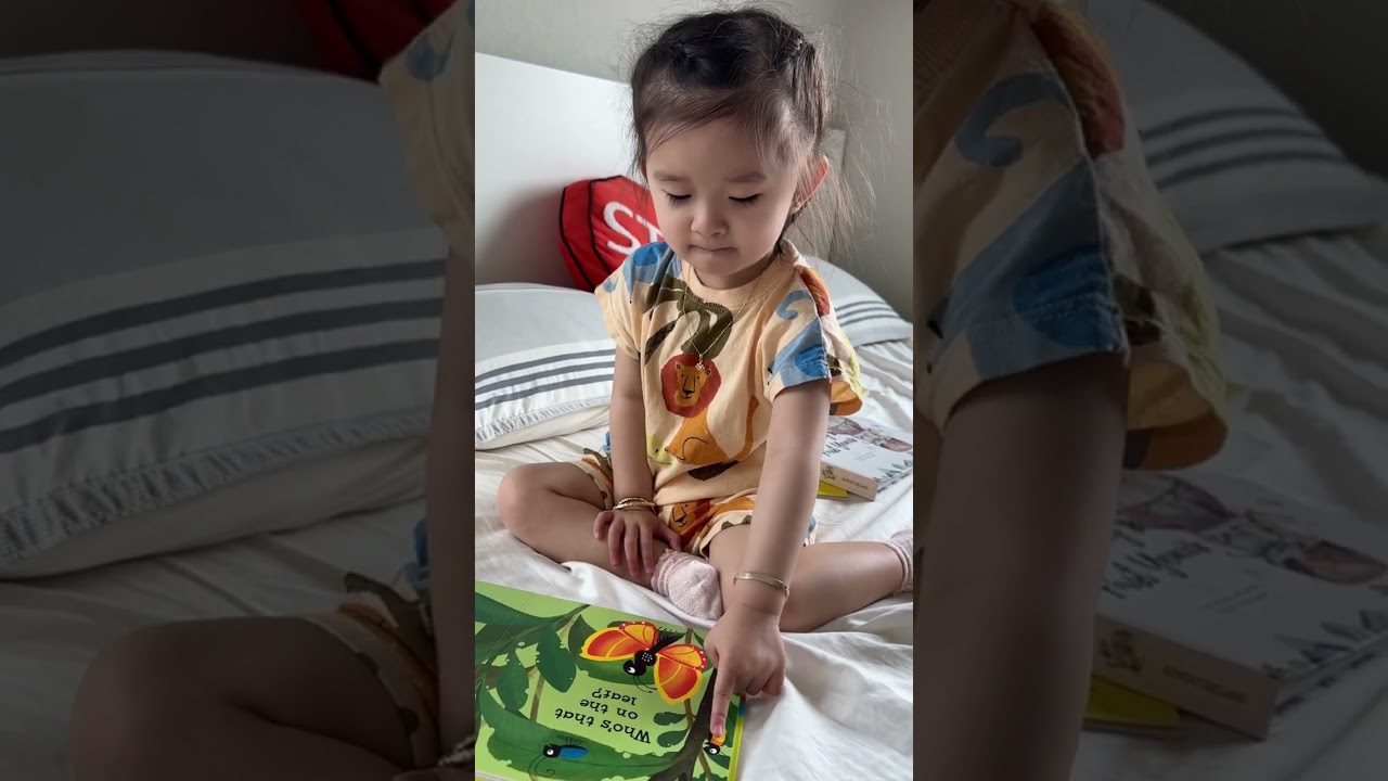 Con tập đọc qua các hình vẽ