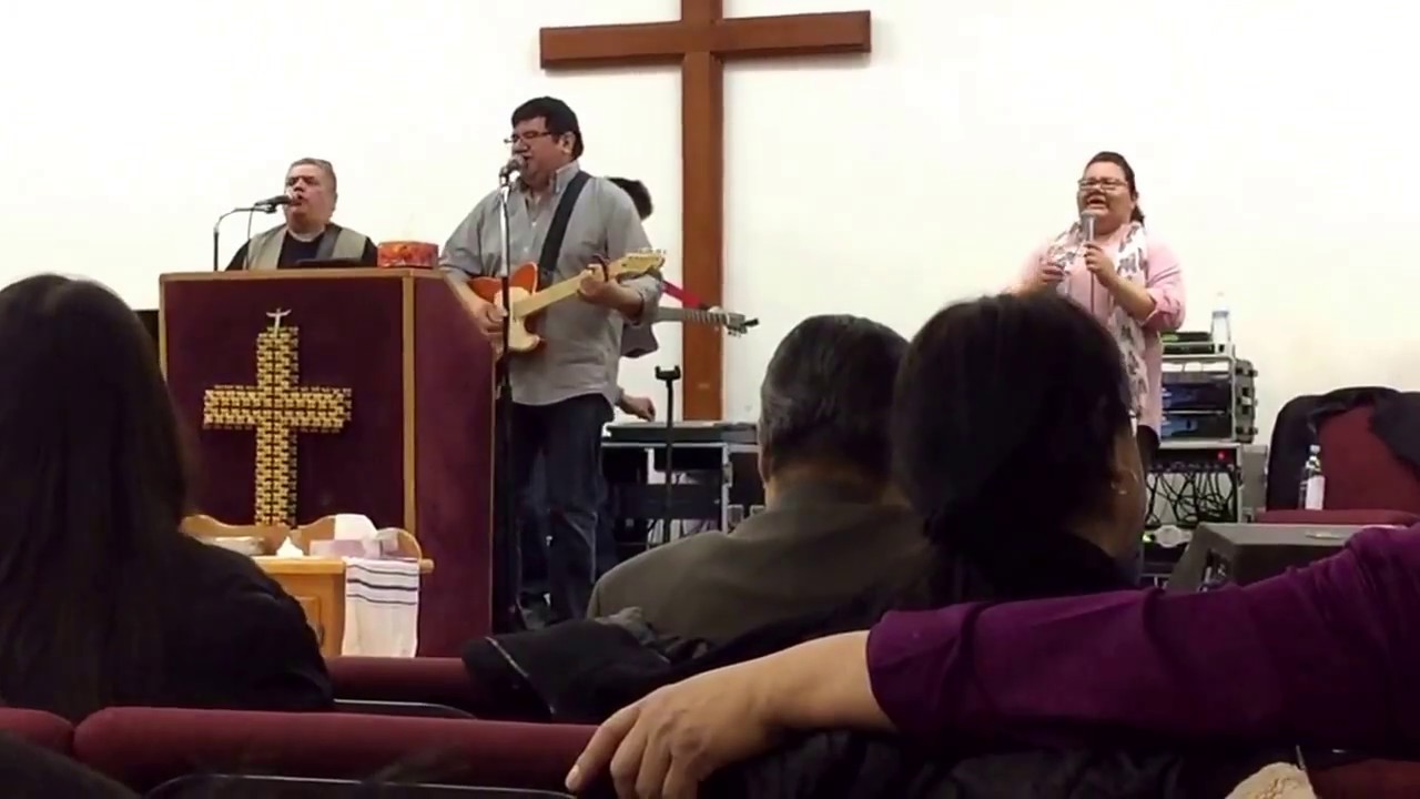 Flaming Fire Ministries Singing Jesus, Keep me Near at the Cross