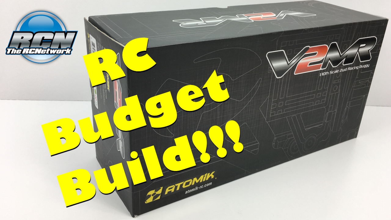 RC Budget Build - Atomik V2MR 1/10th Buggy KIT $80!! - Unboxing