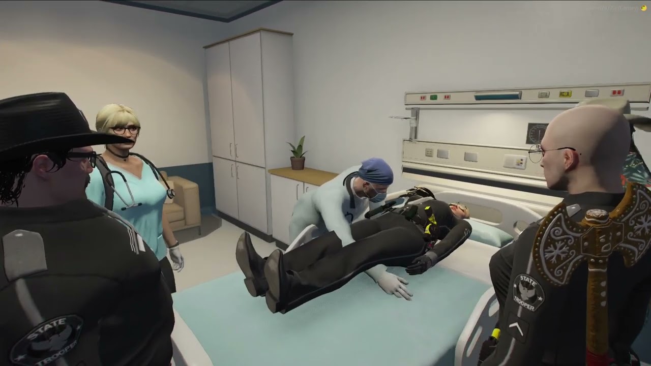 Dr Gio Visits LeAnn in the ICU