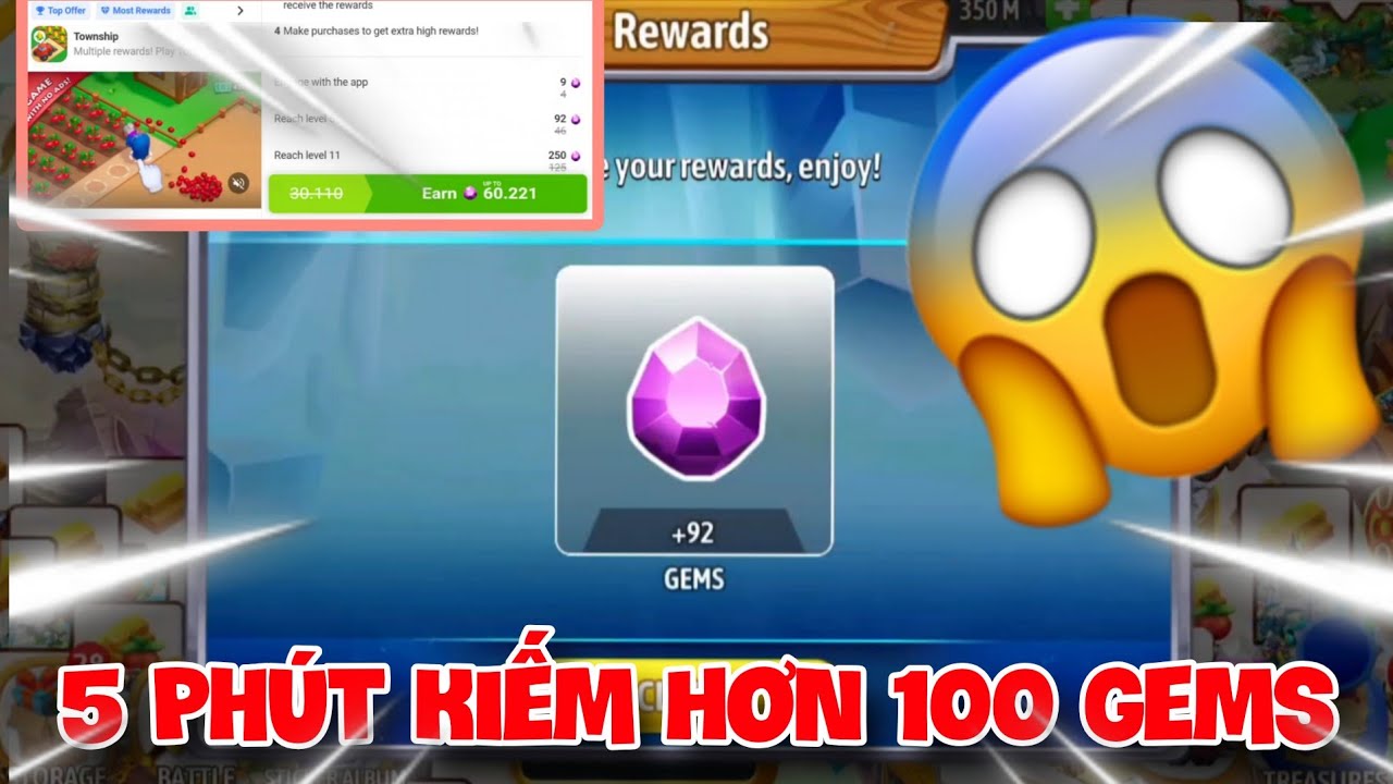 Dragon City Tập Đặc Biệt : Task Ngon Trở Lại 5 Phút Kiếm Hơn 100 Gems !!!