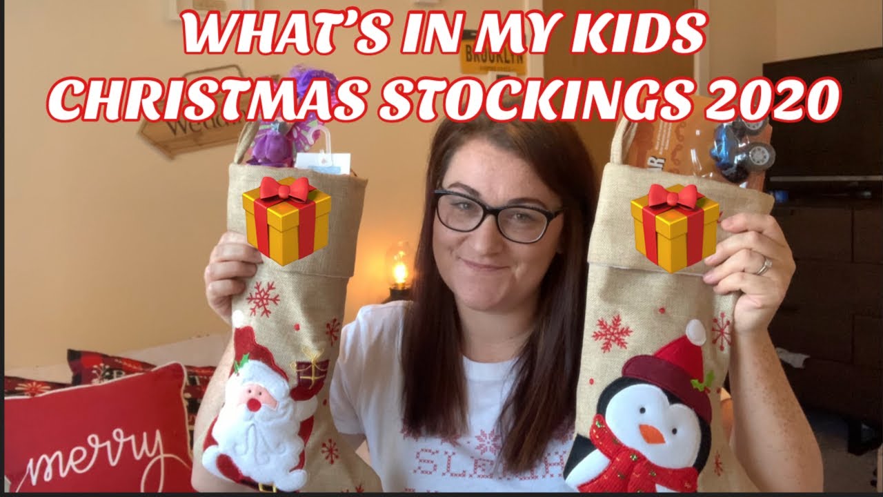 WHAT’S IN MY KIDS CHRISTMAS STOCKINGS 2020 | STOCKING STUFFER IDEAS | BUDGET FRIENDLY |Stacy Rebecca