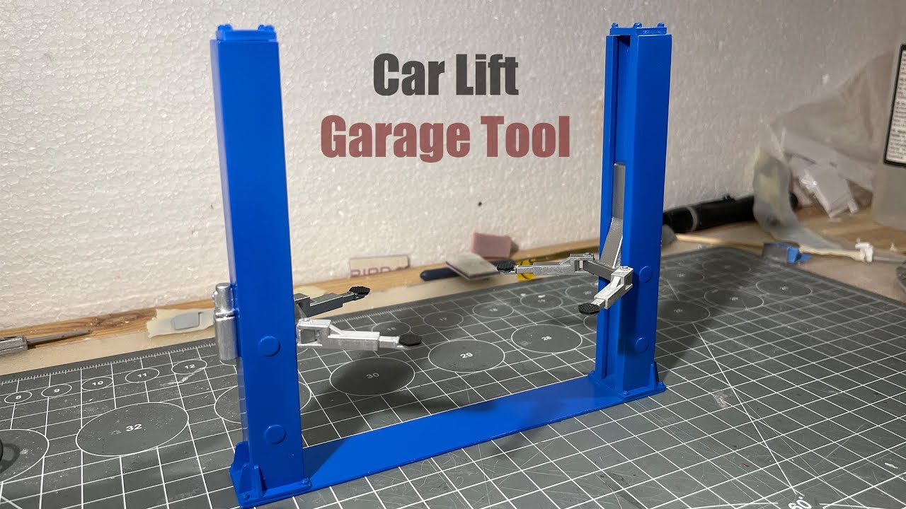 Car Lift  Garage Tool 3D Printed