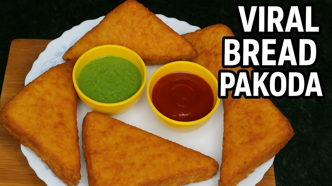 Bread Pakoda Recipe |Crispy Aloo BreadPakora |Street Style Snack |Viral Indian#diwali#food #cooking