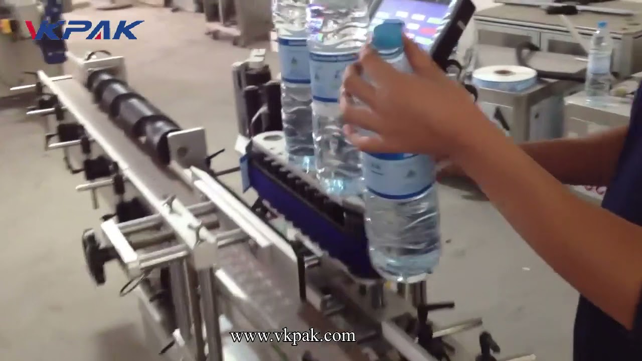 máquina aplicadora de etiquetas de botellas de pe a precio barato