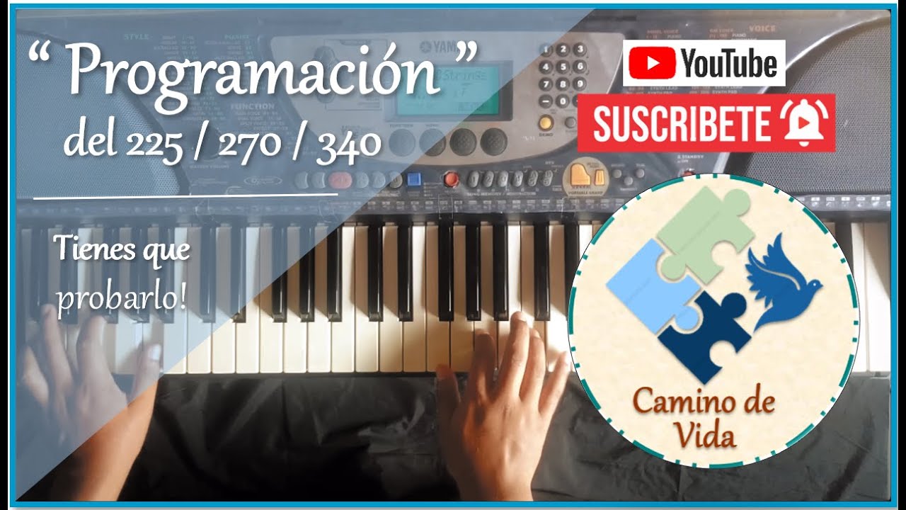 ¿Cómo programar el String / Chamber / Violin / Voice Ld / BrasSect? / Teclado Yamaha PSR 225 270 340