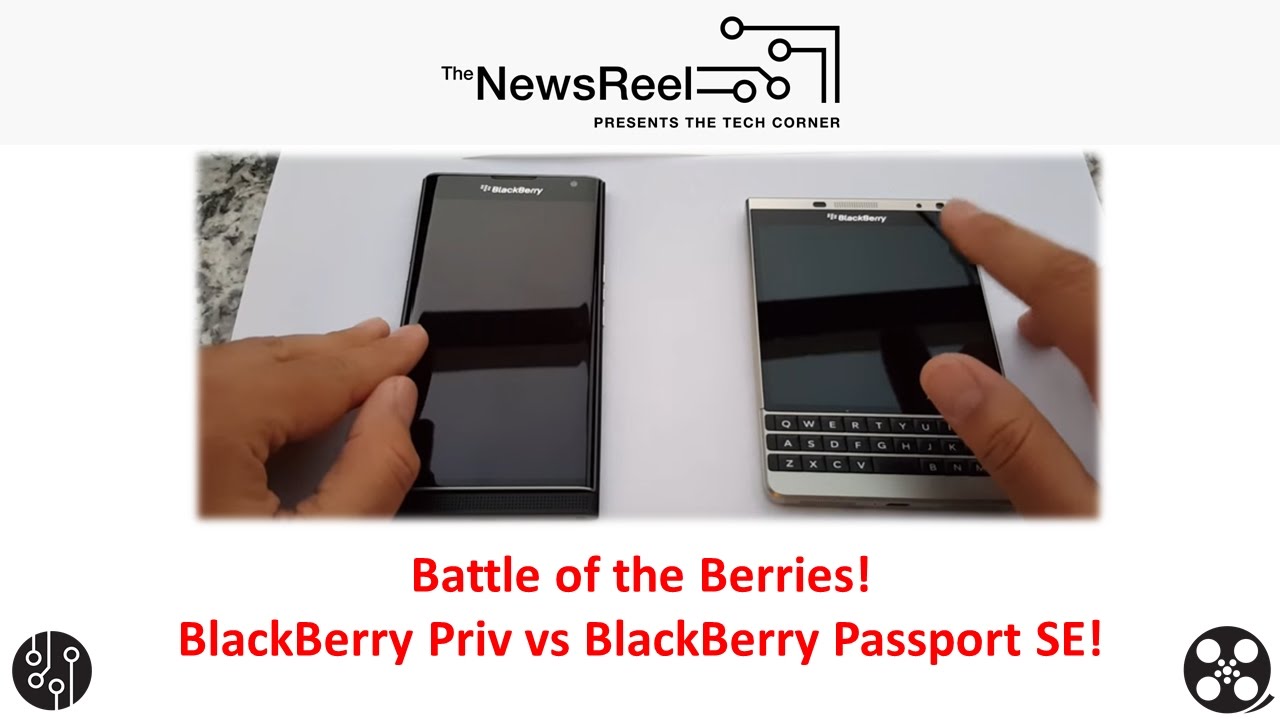 BlackBerry Priv vs BlackBerry Passport Silver Edition Experience #TheAndresSegovia