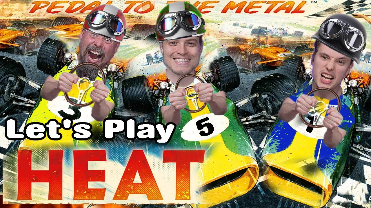 Stolná hra HEAT: Závodili sme na FORMULE F1 w/ @menameselassie @Evzeniss