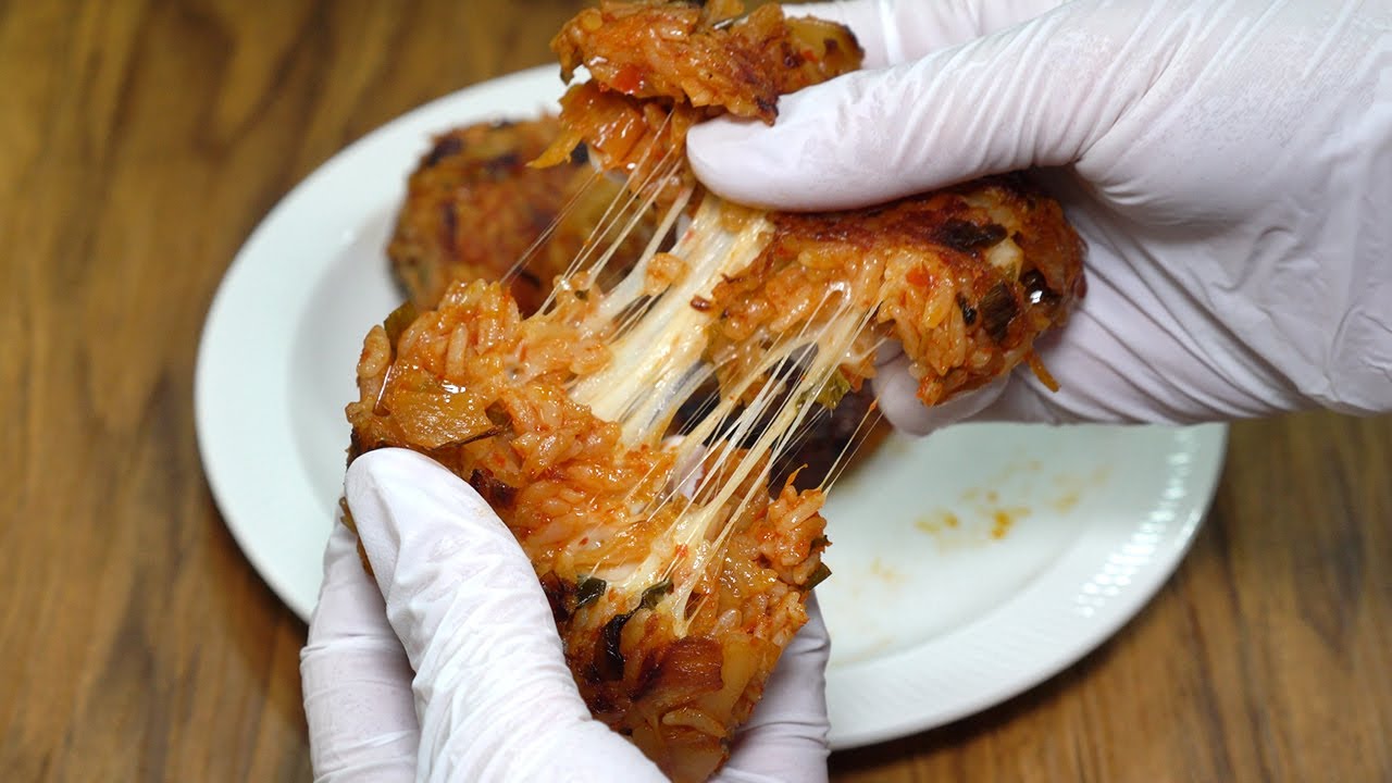 Жареный Кимчи Сыр Рисовые шарики