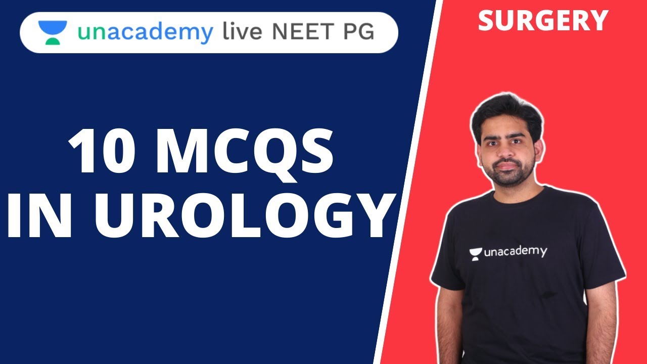 10 MCQs in Urology | Dr. Pawan