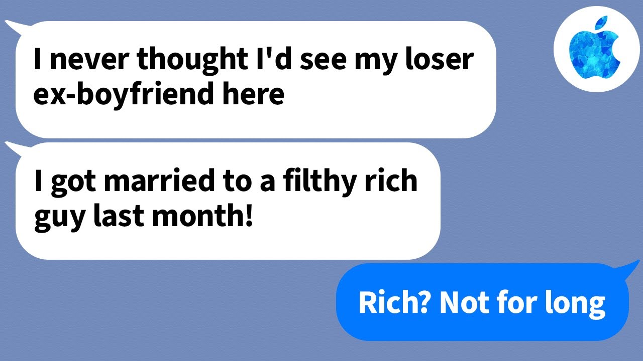 【Apple】I ran into an old girlfriend at a luxury hotel, and she still thinks I'm poor