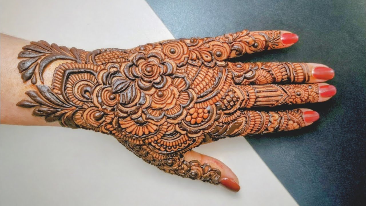 Latest mehndi design #sider Mehandi|most beautiful mehndi design 😍