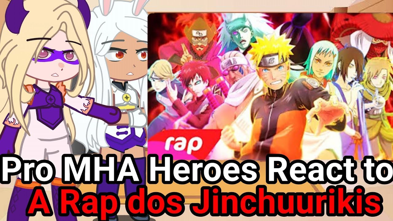 ||U.A. MHA Pro Heroes React Jinchuurikis|| - OS NINJAS MAIS TEMIDOS DO MUNDO | @JKZOficial