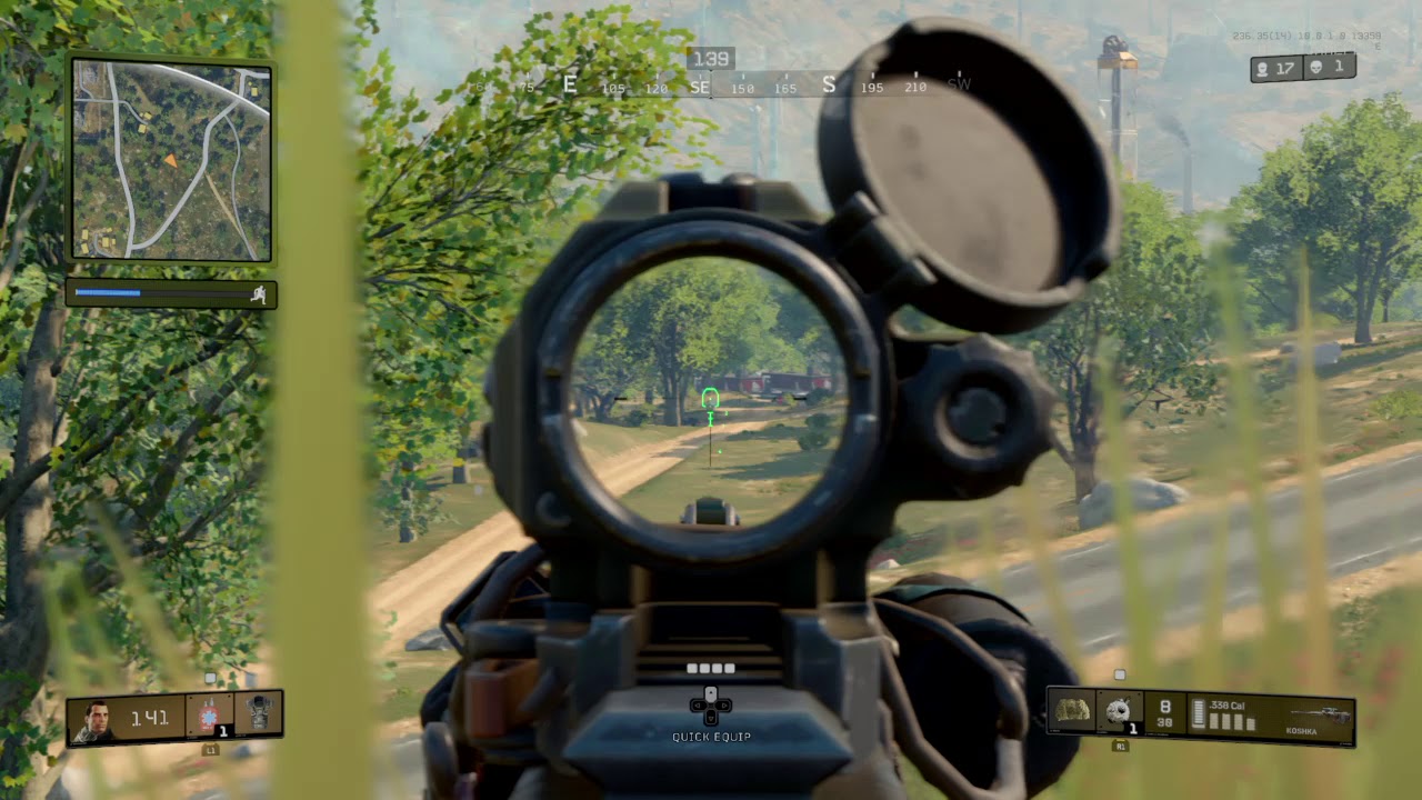 Call of Duty&reg;: Black Ops 4 Blackout Sniper Longshot Headshot First Game!