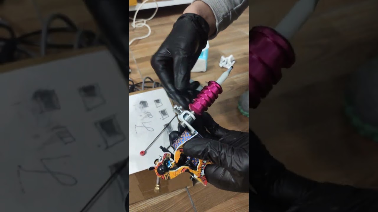 Hướng dẫn lắp máy xăm coil cho người mới