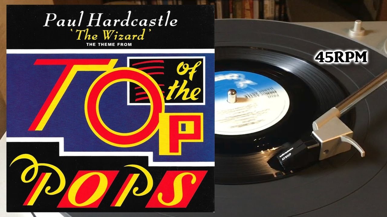 Paul Hardcastle - The Wizard "TOTP" Theme, 1986, Chrysalis - PAUL 3, Vinyl, 7", 45 RPM,