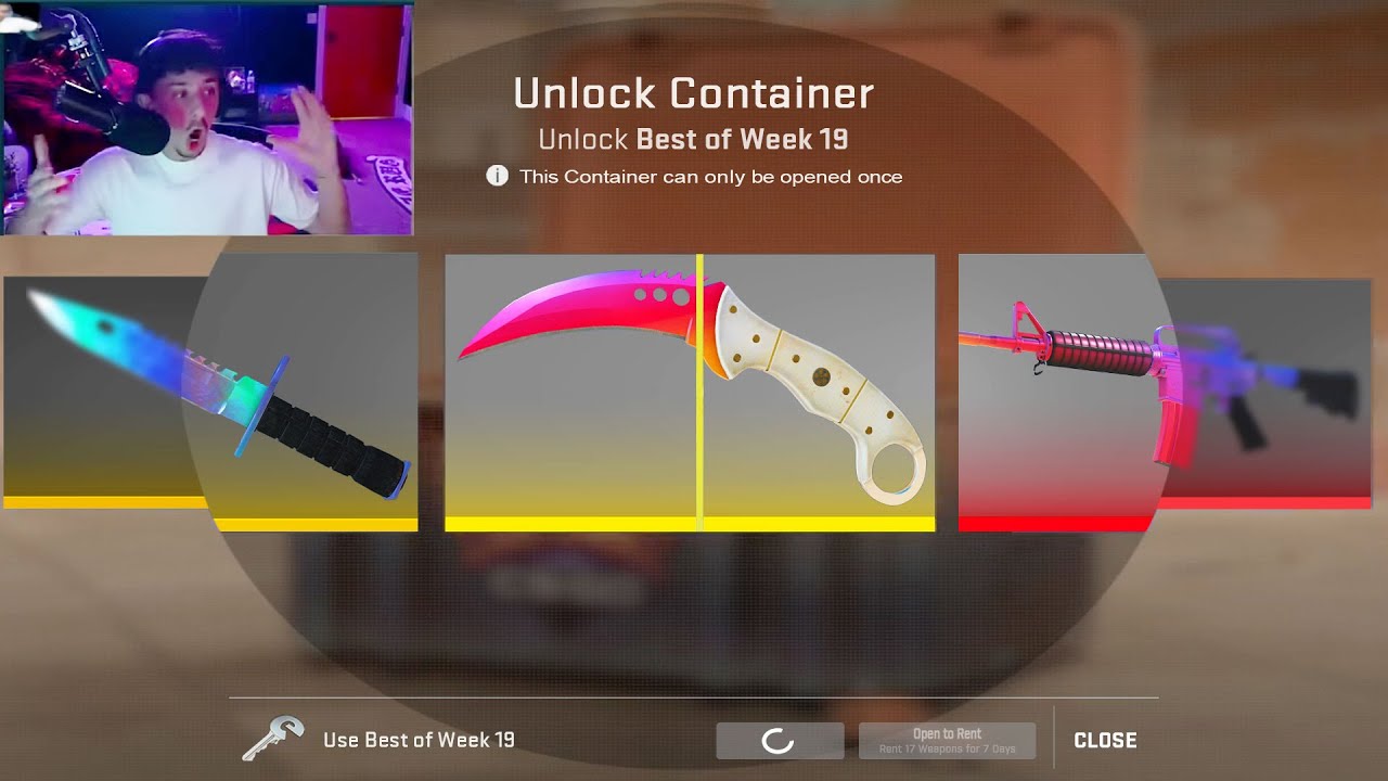 BEST CASE OPENINGS IN COUNTER-STRIKE 2 (WEEK 19)