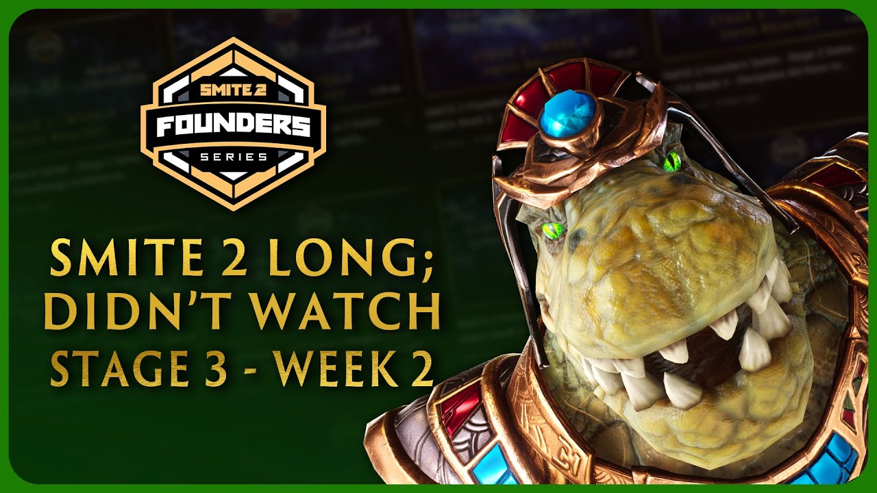 SMITE 2 Long;Didn't Watch // Stage 3 - Week 2 Last Chance Qualifiers