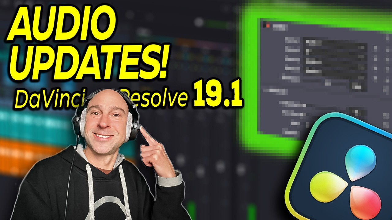 AUDIO Updates in DaVinci Resolve 19.1 | Thank You @BlackmagicDesignOfficial !