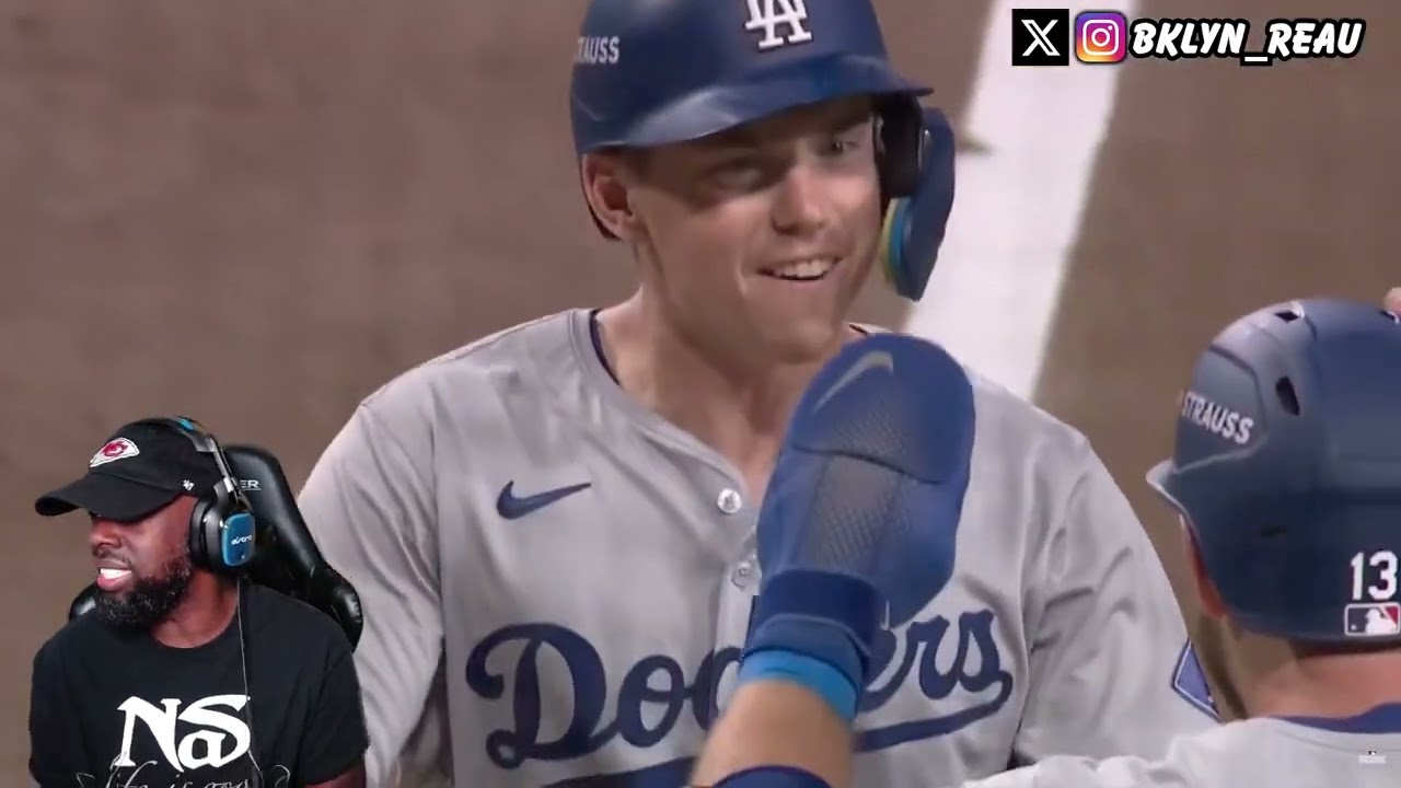 BASEBALL FAN REACTS TO!! Dodgers vs. Padres Game 4 Highlights!