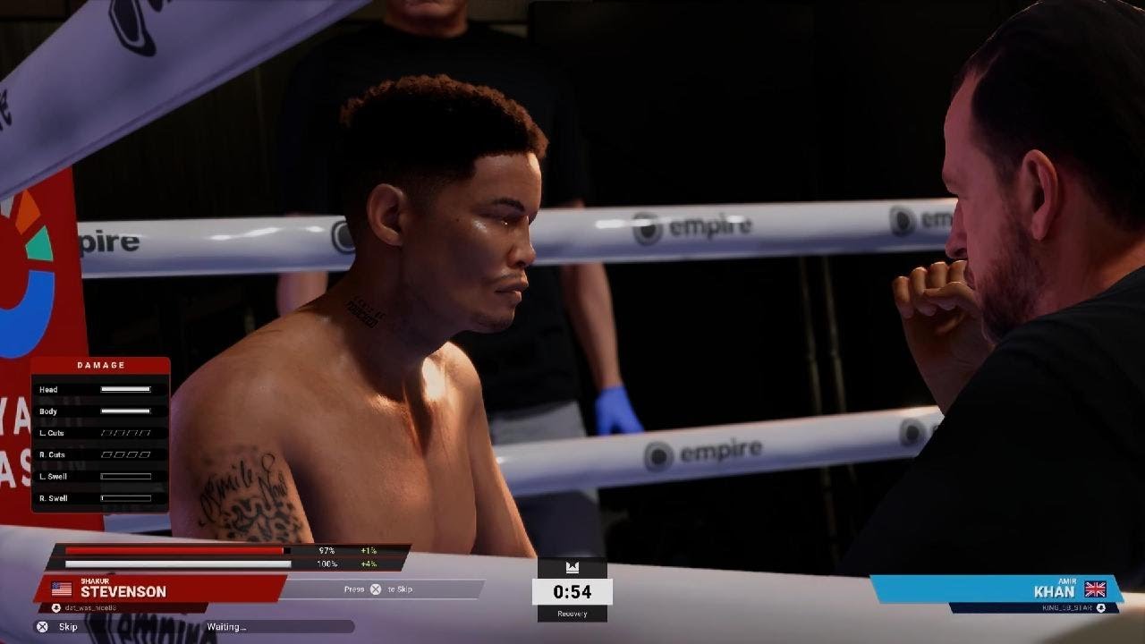 Stevenson whoops Khan during sparring session
