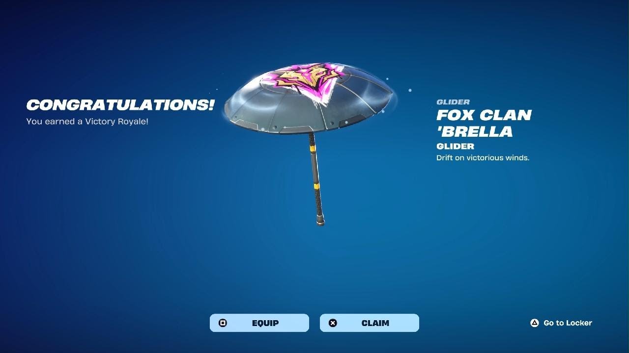 Fox Clan Brella OG Fortnite Chapter 6 Season 4