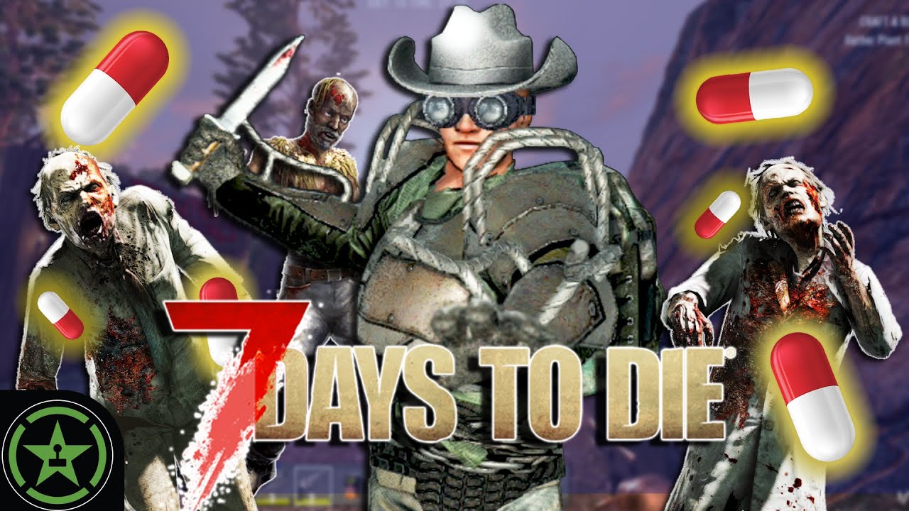 Pills Full of Fear! - 7 Days to Die (Part 7) | Live Gamepaly