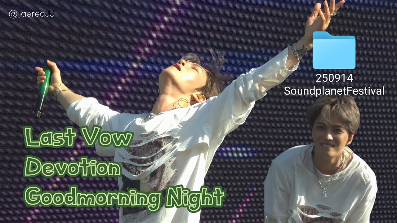 [4K] 250914 김재중 - Last Vow + Devotion + GMN | 사운드플래닛페스티벌 #사플페 #김재중