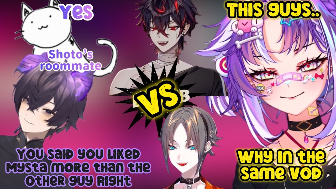 Michi reacts to Shoto’s roommate comparing Kuro vs Mysta