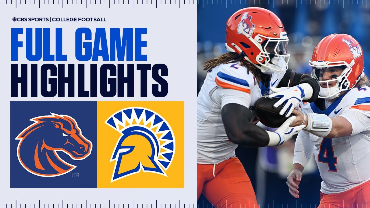 No. 13 Boise State vs. San Jose State: FULL GAME HIGHLIGHTS