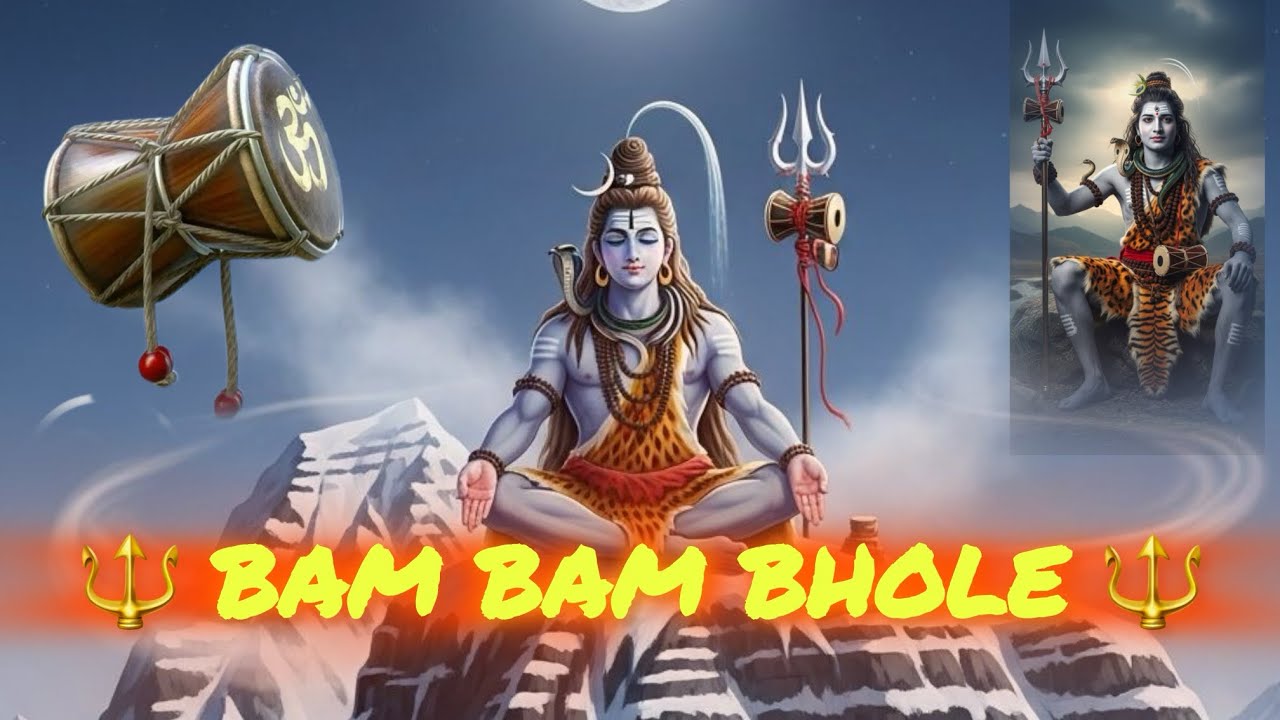 🔱 Bhajan Title: “Bam Bam Bhole Mere” 🔱