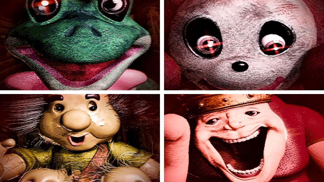 Bloody Nights with Froggy | All Jumpscares