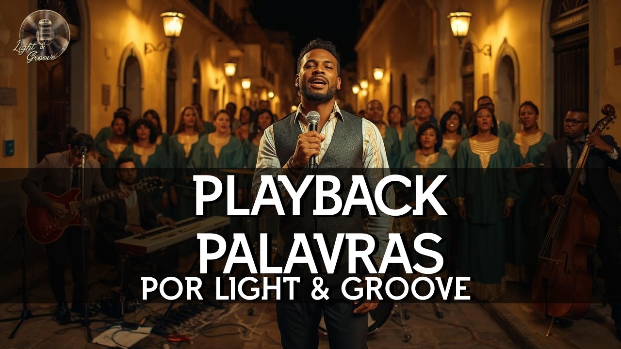 Palavras - Light & Groove | Versão Groove Worship | Lauriete (PlayBack)
