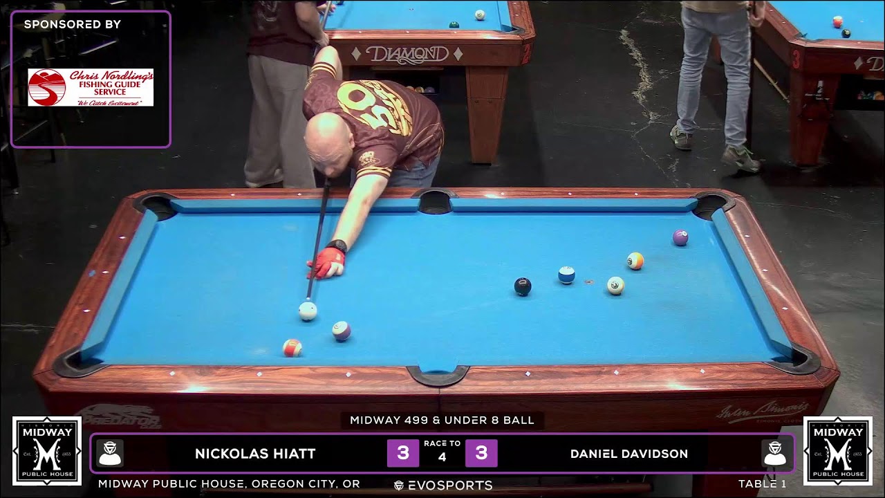 NICKOLAS HIATT vs DANIEL DAVIDSON - MIDWAY PUBLIC HOUSE - TABLE 1 | EvoSports