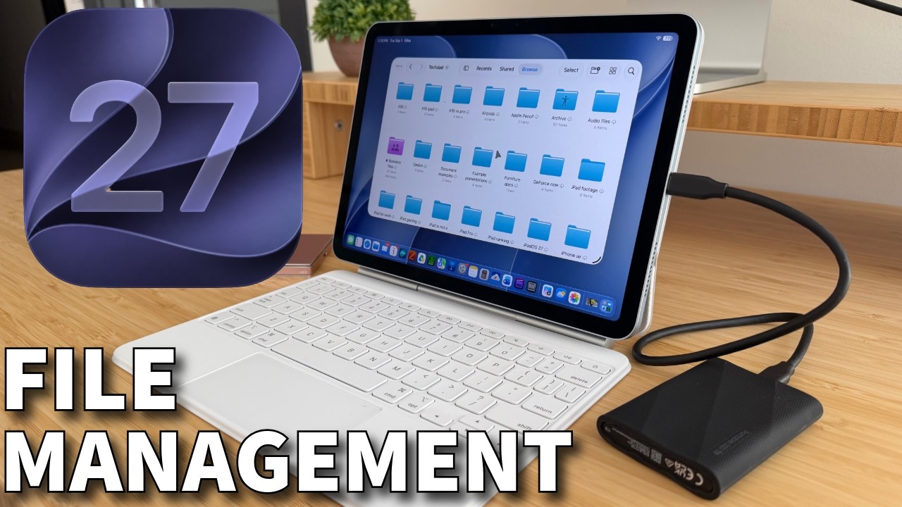 Как iPadOS 27 НАКОНЕЦ-ТО исправила работу с файлами на iPad!