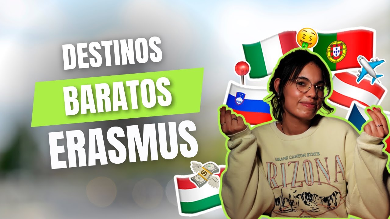 DESTINOS BARATOS para ir de ERASMUS 💰🌍