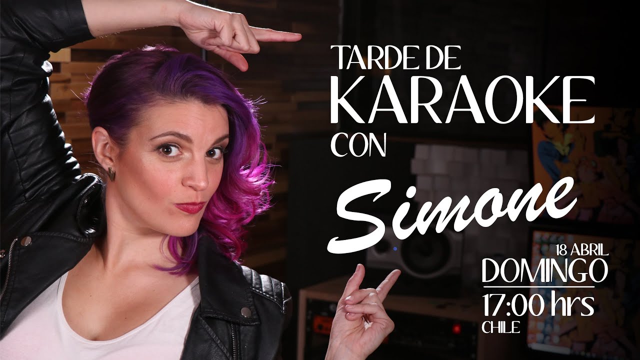 TARDE DE KARAOKE CON SIMONE