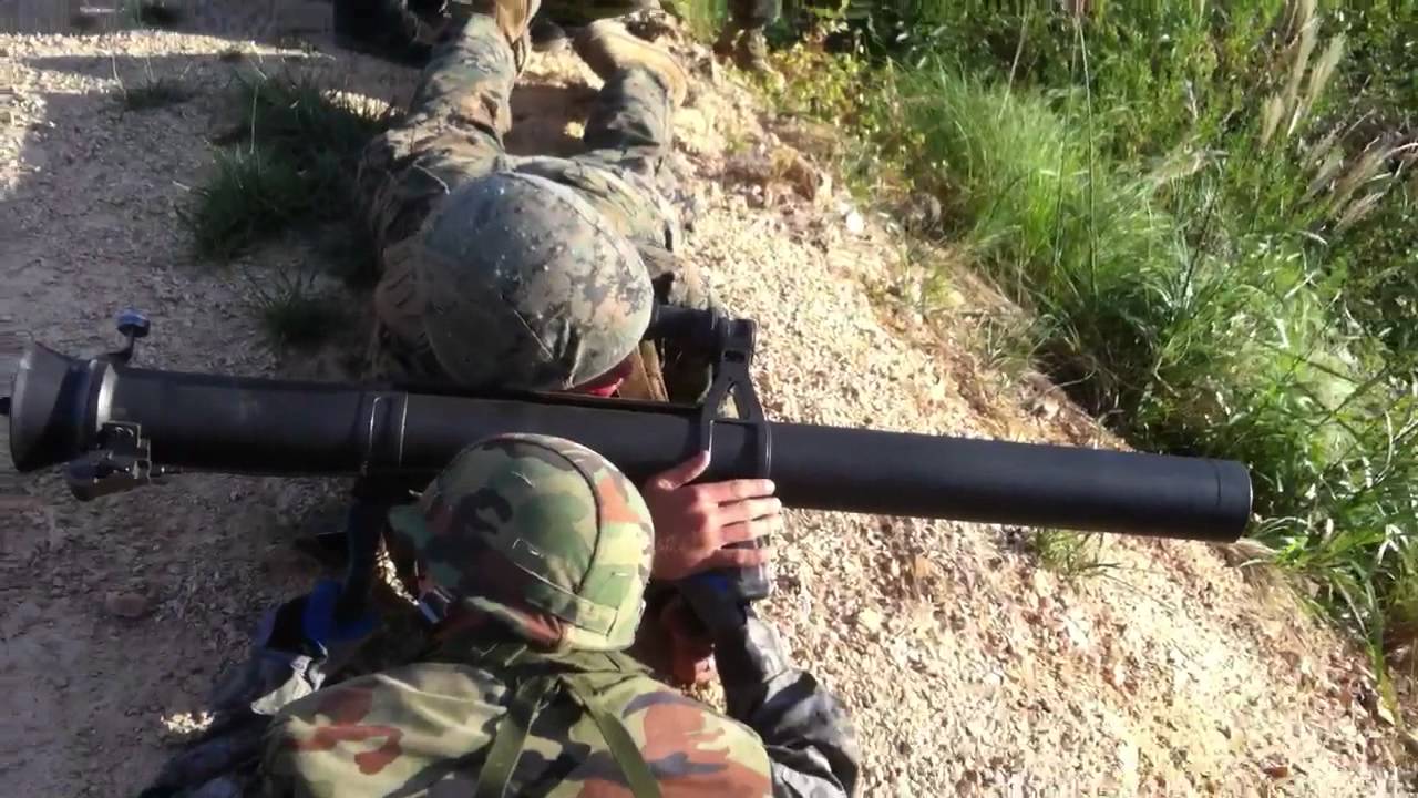 90 mm rocket shoot by LCpl Berning