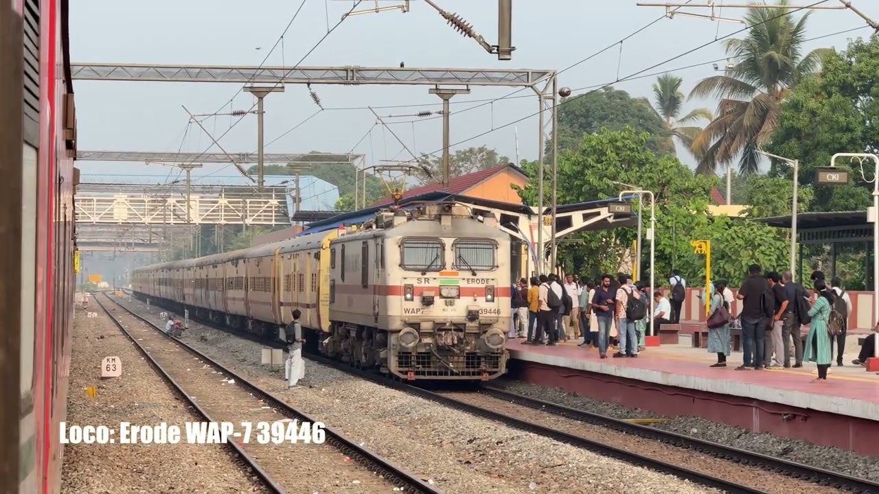 Onboard Trainspotting 🚆 | 18190 Ernakulam–Tatanagar Express | Island, Sampark Kranti & More!
