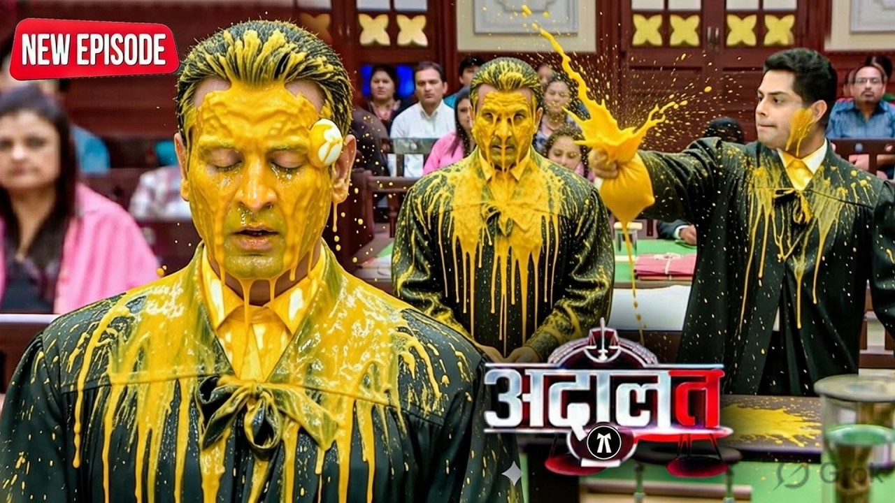 होली के रंग में भड़का गुस्सा! जायसवाल ने KD पाठक पर दे मारा कच्चा अंडा | Adaalat Holi Special 2026