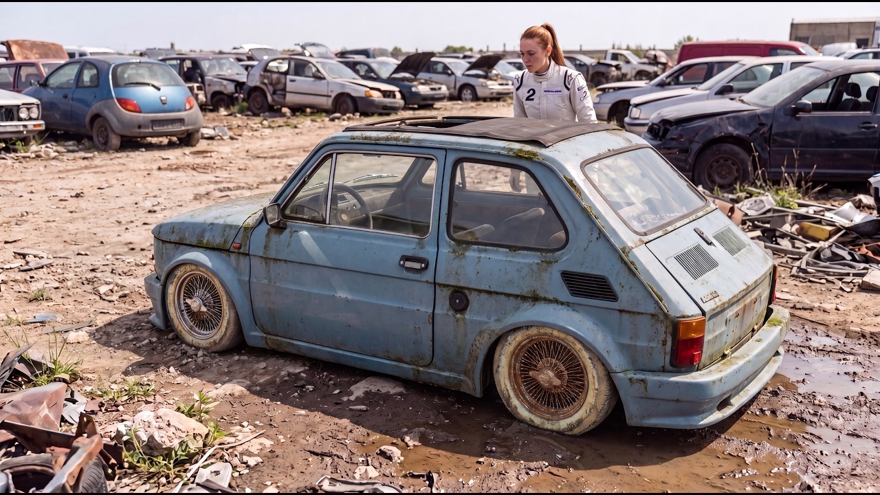 ASMR Car Restoration | Can This Abandoned 1972 Fiat 126 Become a Show Car Again?